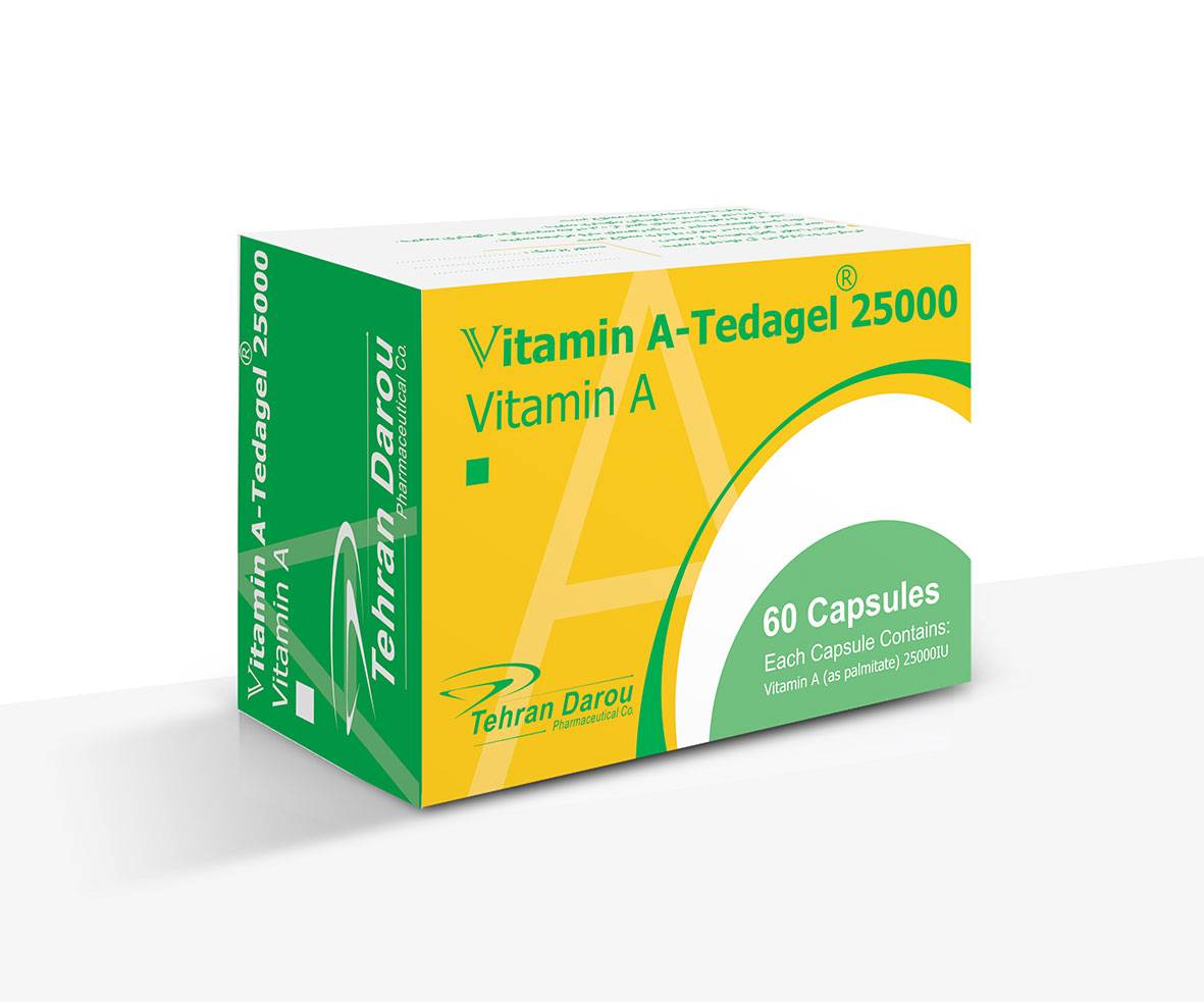 Vitamin A-Tedagel 25000